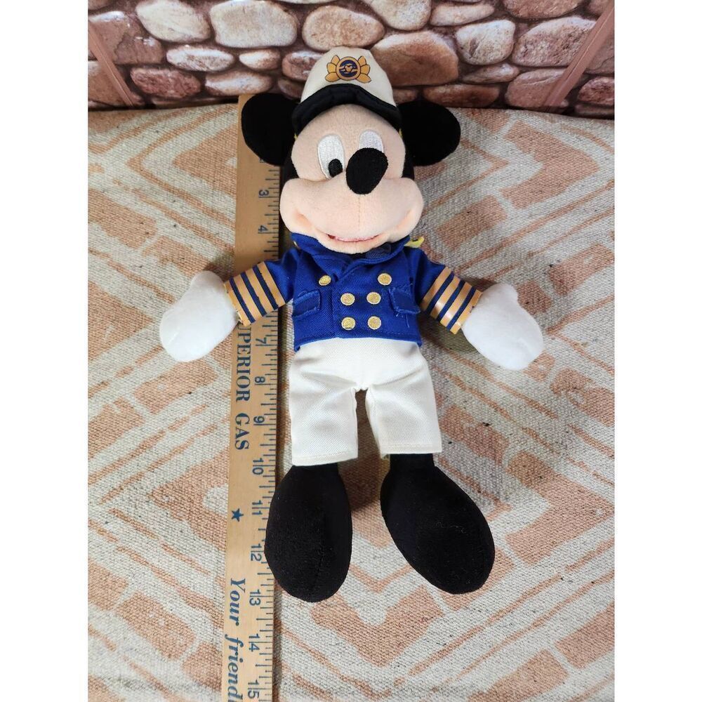Walt Disney Mickey Sailor Plush Stuffed Animal Toy #A91 - Picture 6 of 7